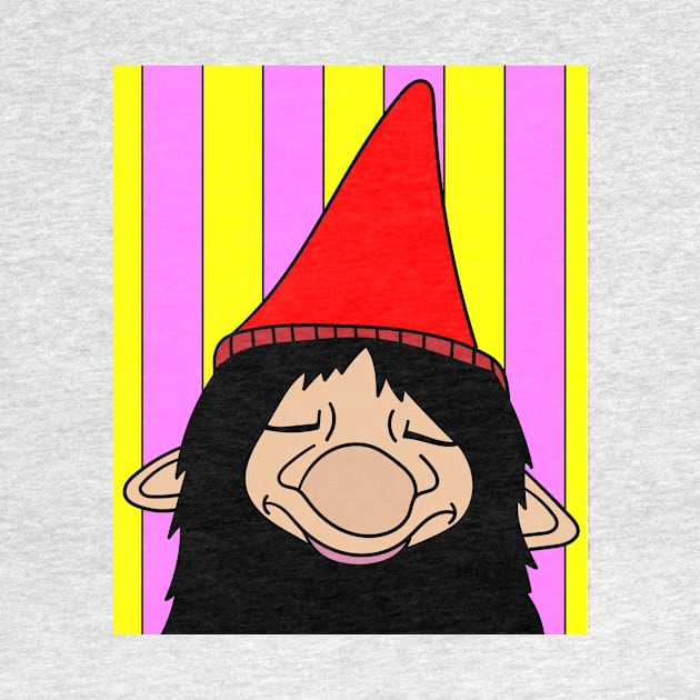 Funny Dwarf Garden Gnome by flofin